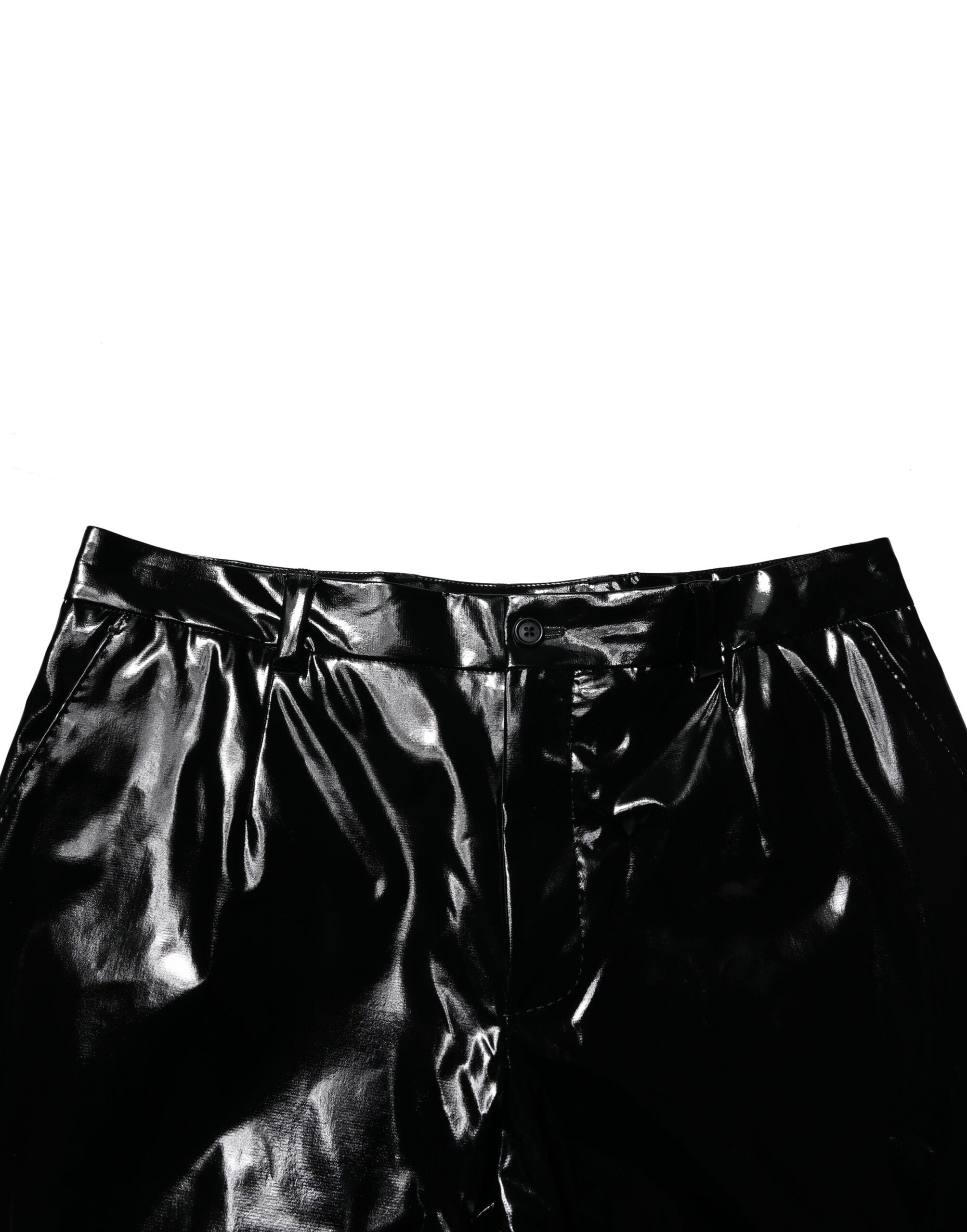 Dolce & Gabbana Schwarze Nylonhosen für Männer