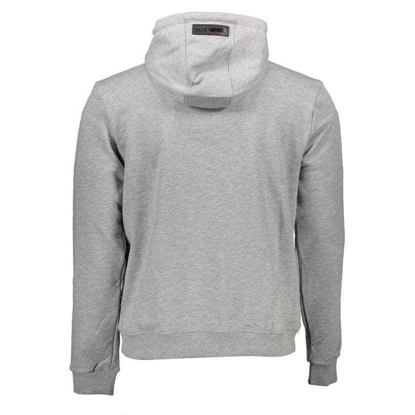 Plein Sport Grigio Baumwoll-Sweatshirt für Herren