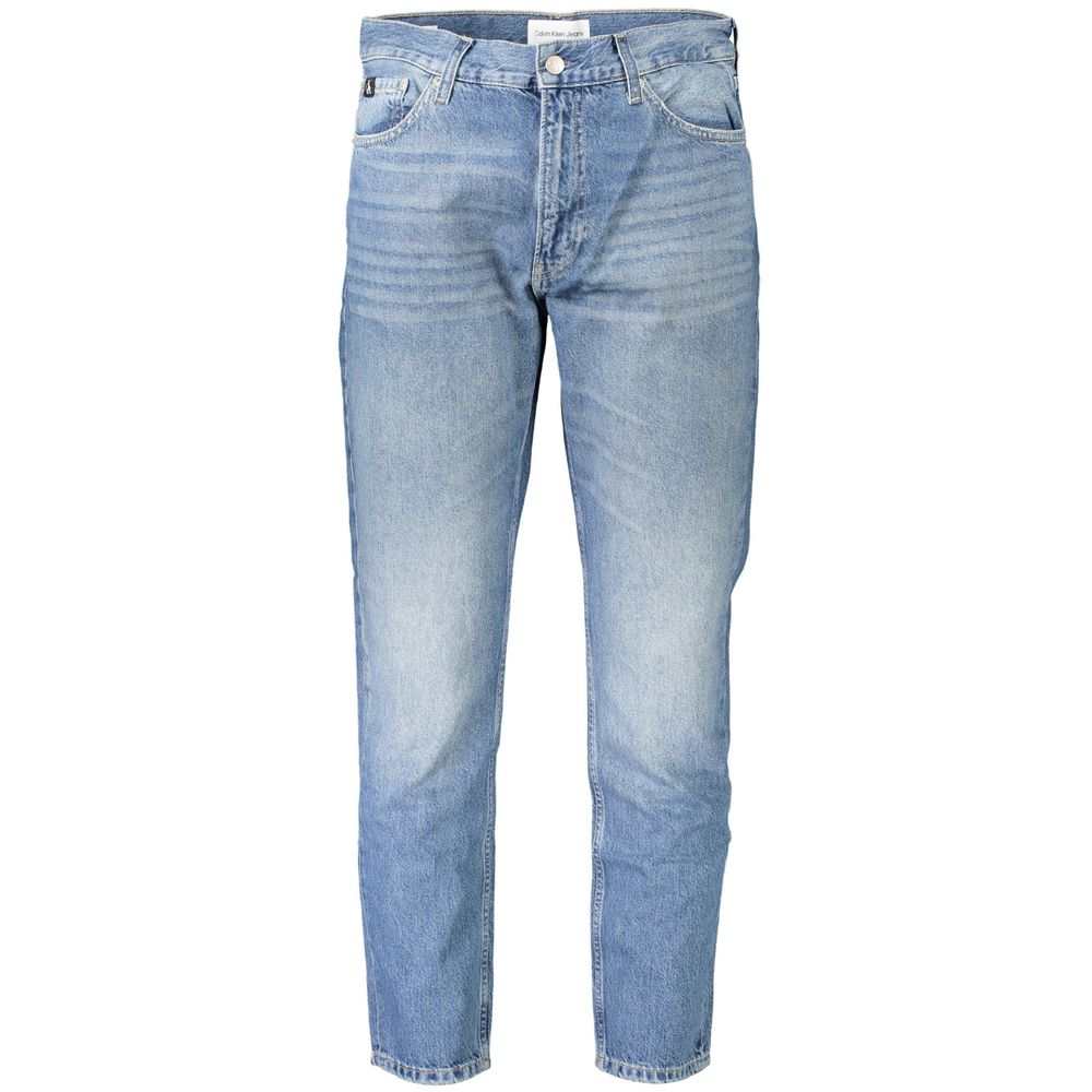 Calvin Klein Blue Cotton Jeans for Men