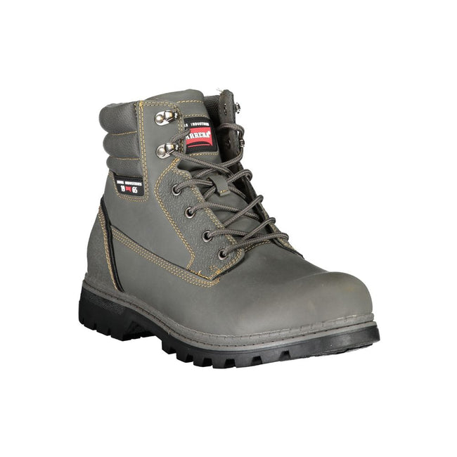 Carrera Grauer Polyester Herrenstiefel