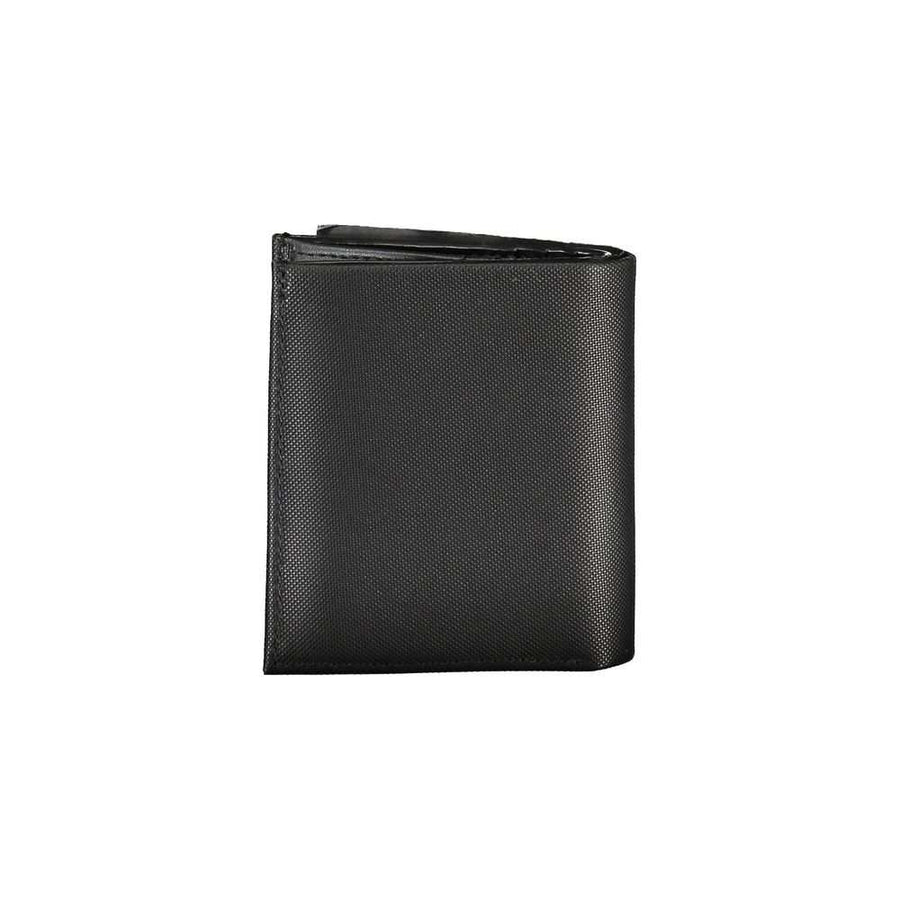 Calvin Klein Schwarzes Leder Portemonnaie