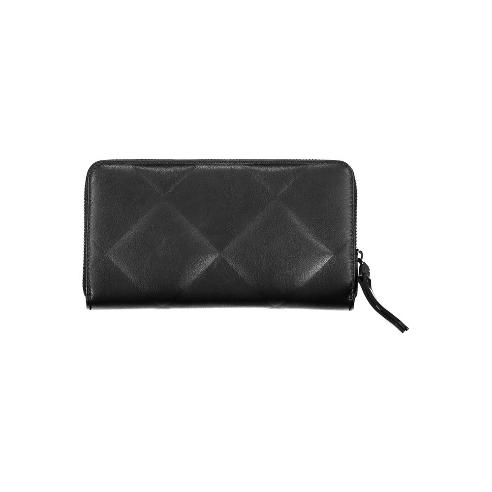 Calvin Klein Schwarzes Polyester Portemonnaie