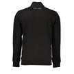 La Martina Schwarzer Baumwoll-Herren-Sweatshirt