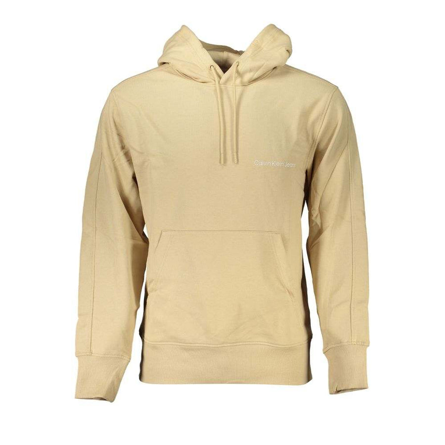 Calvin Klein Men's Beige Cotton Jumper