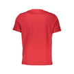 North Sails Rosso Baumwoll-T-Shirt für Herren