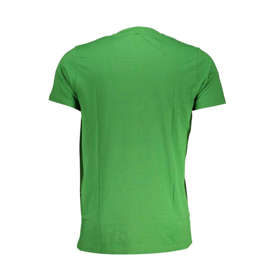 Cavalli Class Men's Green Cotton T-Shirt