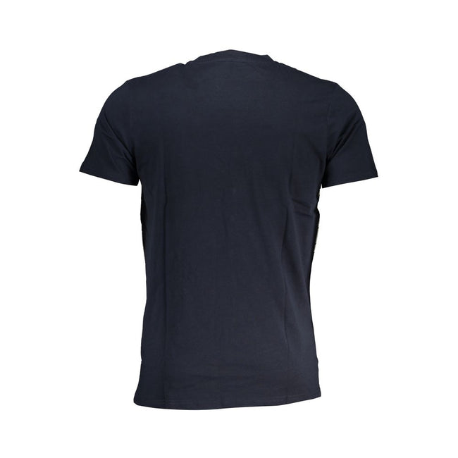 Cavalli Class Blu Baumwoll-T-Shirt für Herren