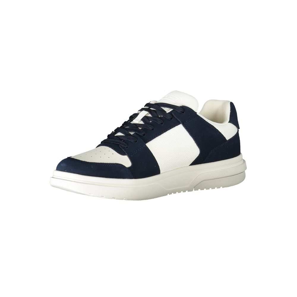 Tommy Hilfiger Men's Blue Polyurethane Sneakers
