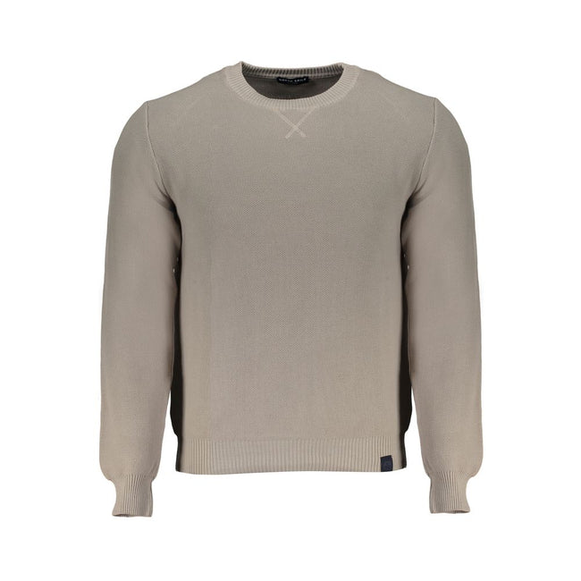 North Sails Grauer Baumwollpullover