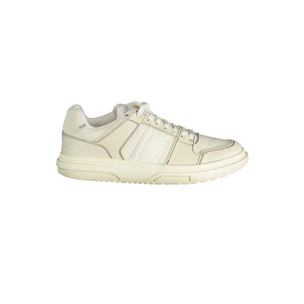 Tommy Hilfiger Men's White Polyurethane Sneaker