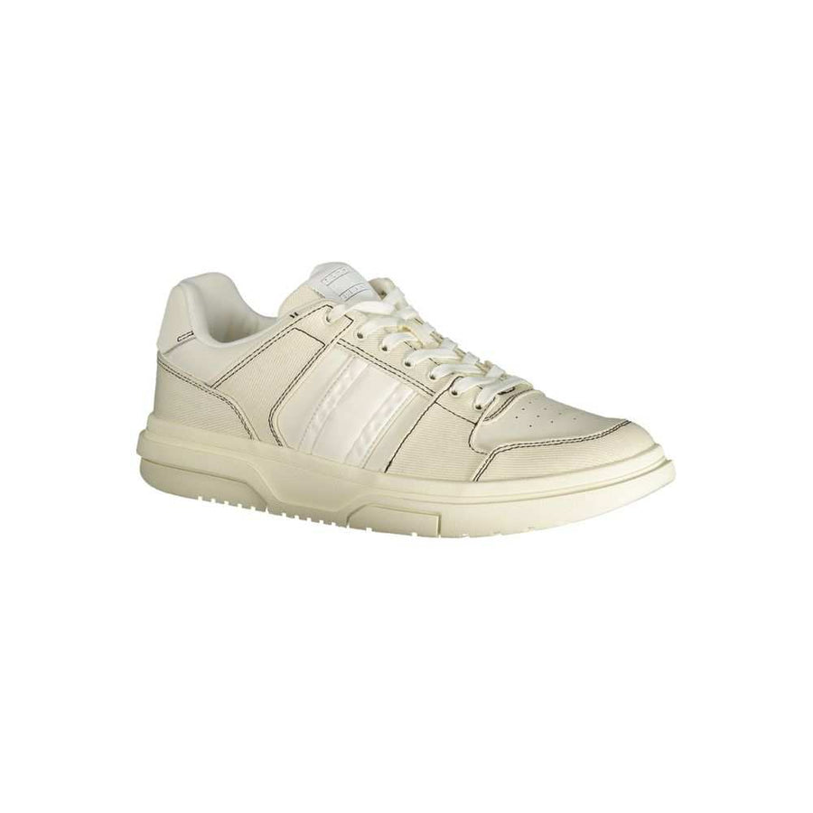 Tommy Hilfiger Men's White Polyurethane Sneaker