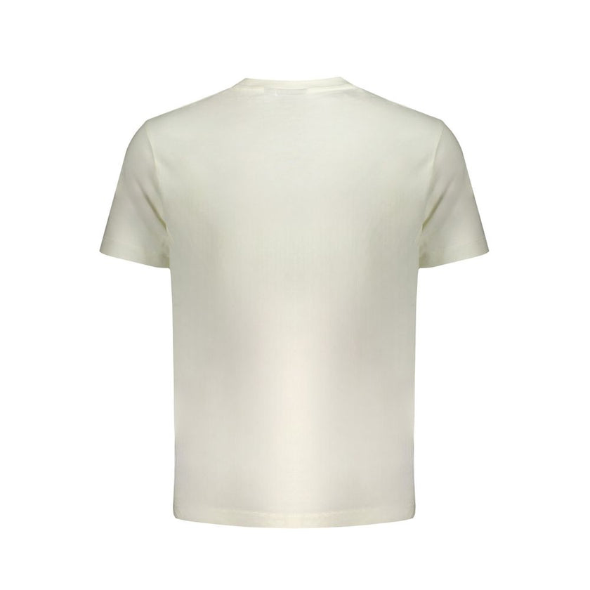 Wrangler Bianco Baumwoll-T-Shirt für Herren