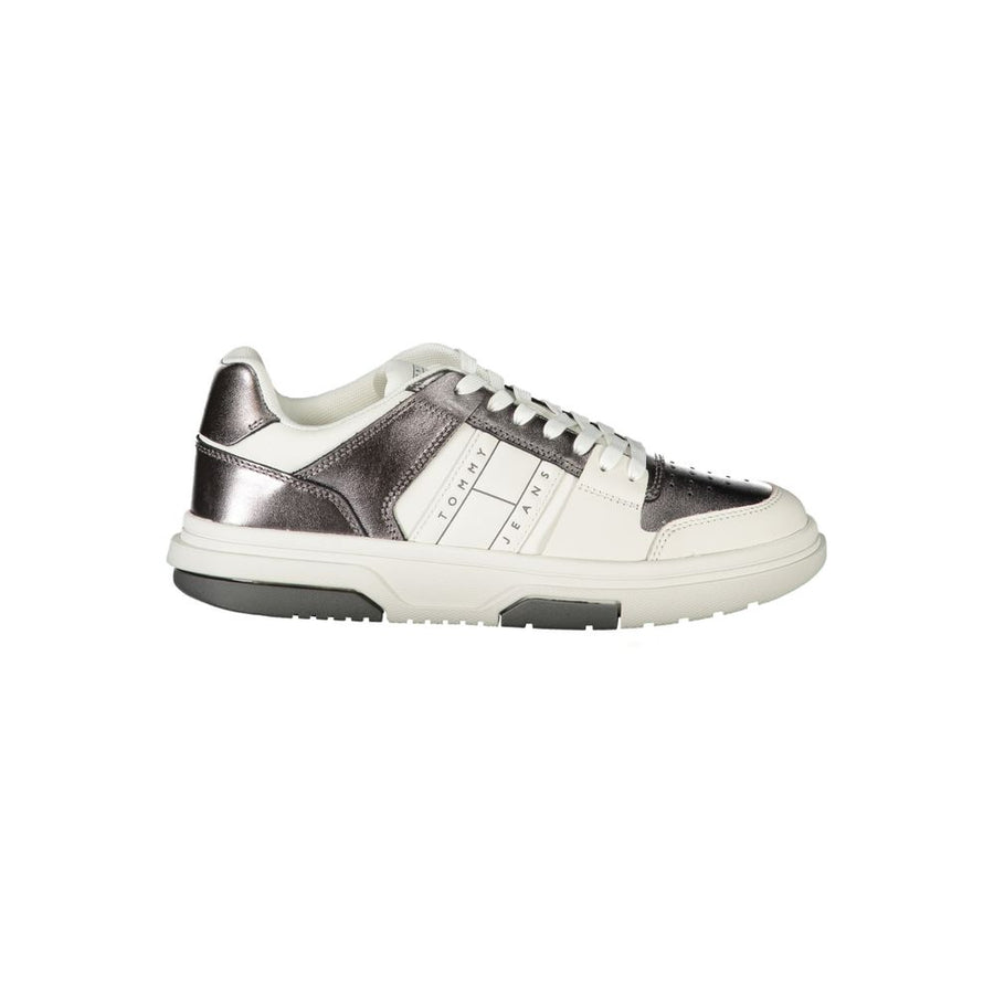 Tommy Hilfiger White Women's Polyurethane Sneakers