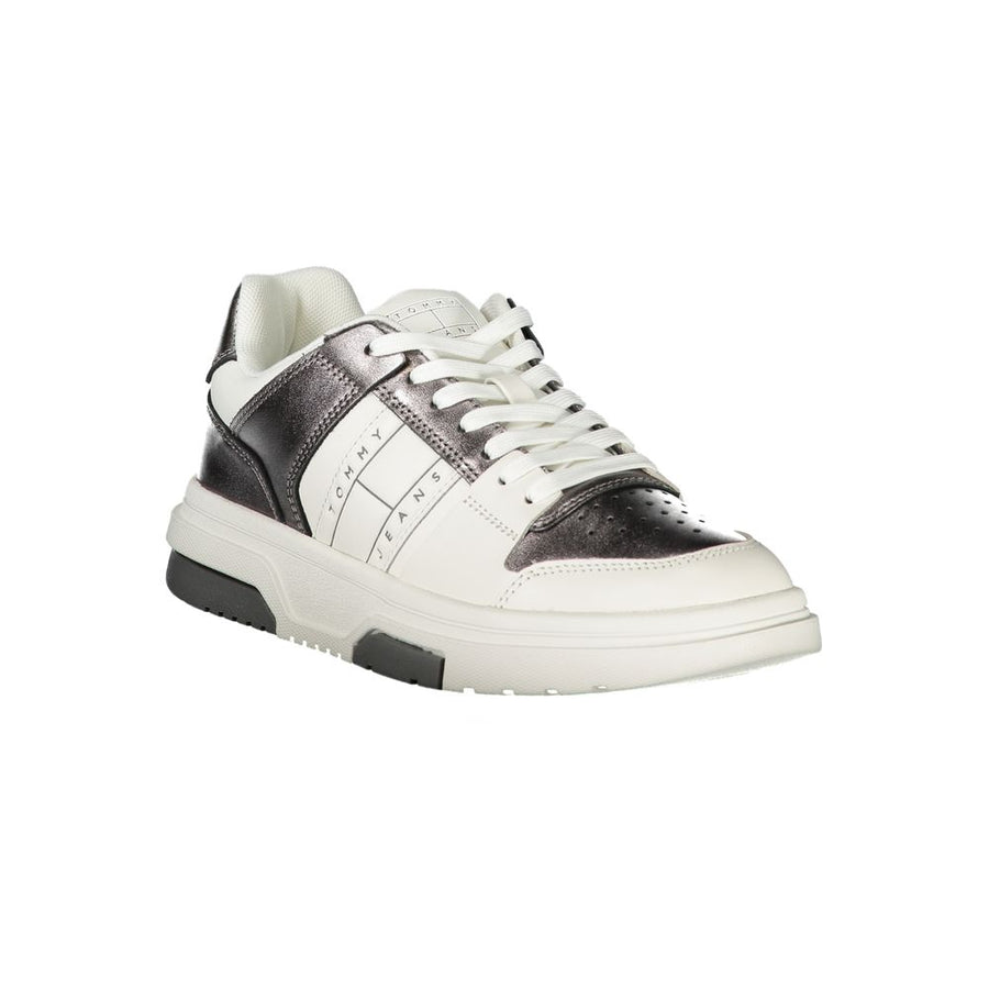 Tommy Hilfiger White Women's Polyurethane Sneakers