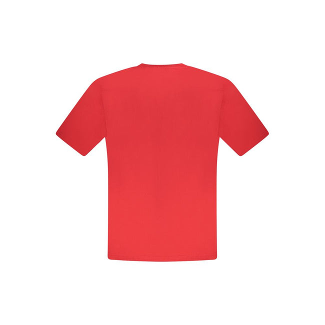 North Sails Rosso Baumwoll-T-Shirt für Herren