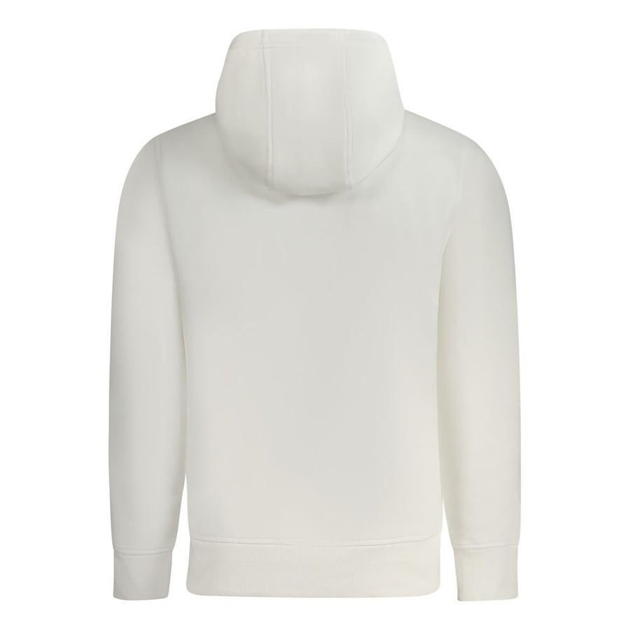 Calvin Klein Weißes Herren-Sweatshirt aus Baumwolle