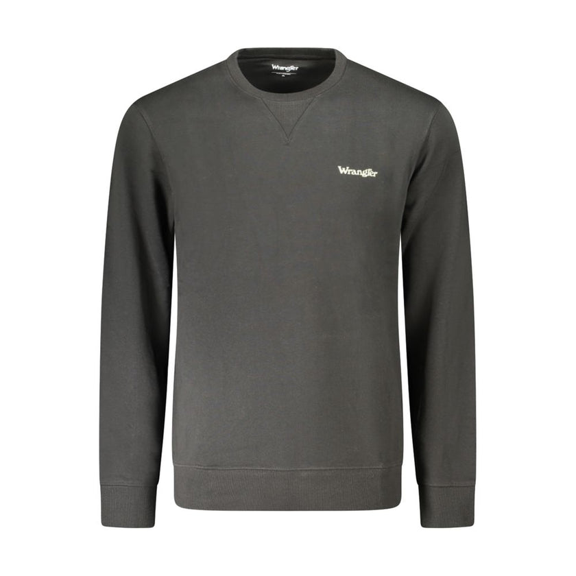 Wrangler Schwarzer Baumwoll-Sweatshirt