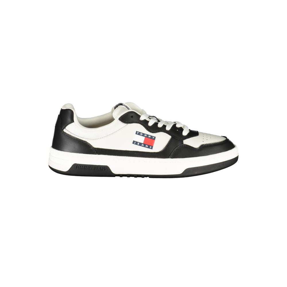 Tommy Hilfiger Men's Black Polyurethane Sneaker