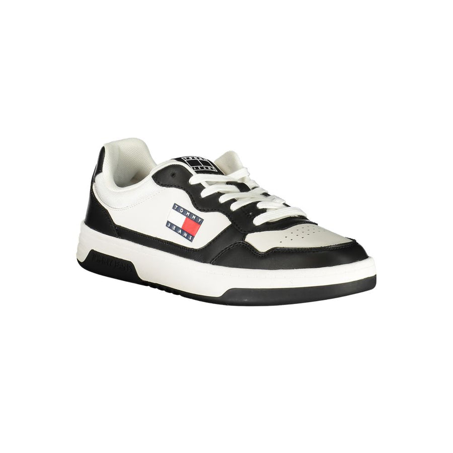 Tommy Hilfiger Men's Black Polyurethane Sneaker