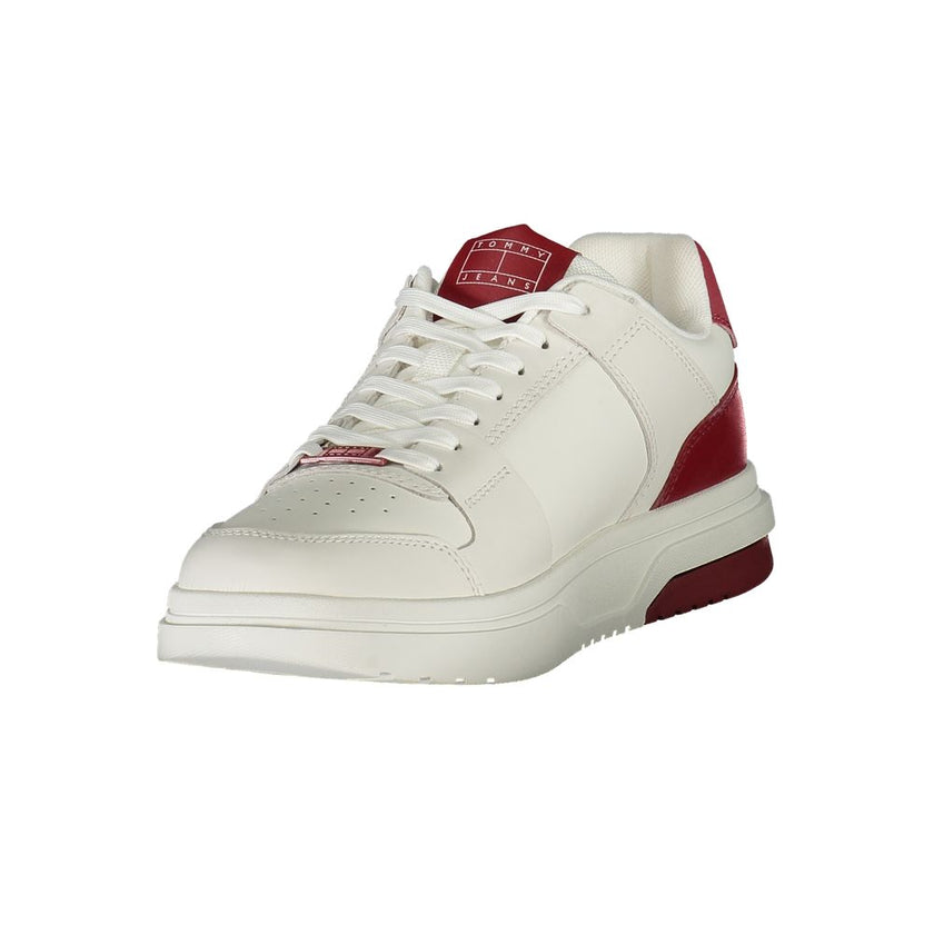 Tommy Hilfiger Sportlicher Sneaker aus Polyester in Rot