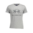 La Martina Grigio Baumwoll-T-Shirt für Herren