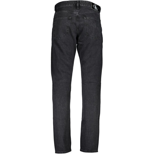 Calvin Klein Schwarze Baumwoll-Jeans aus Denim
