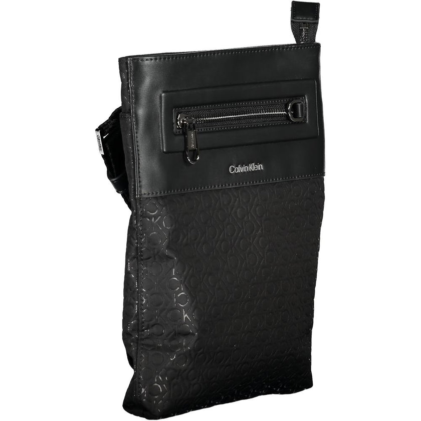 Calvin Klein Schwarze Polyester Handtasche