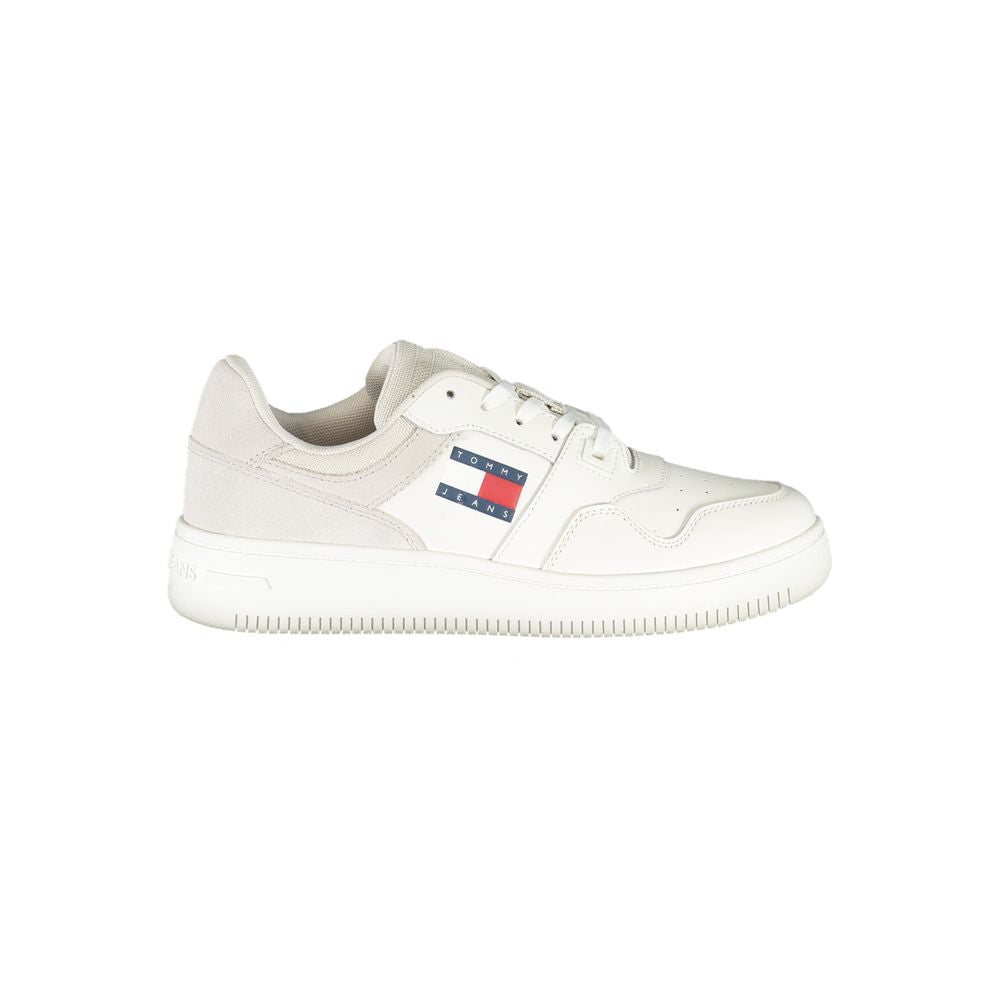 Tommy Hilfiger Sneaker aus weißem Stoff