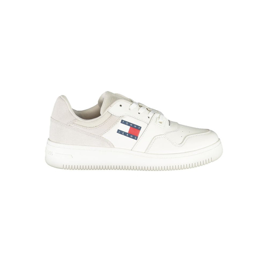 Tommy Hilfiger white canvas sneakers