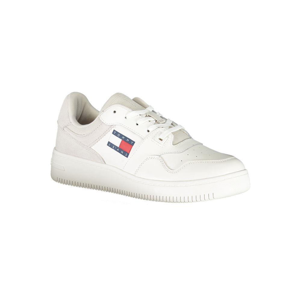 Tommy Hilfiger Sneaker aus weißem Stoff