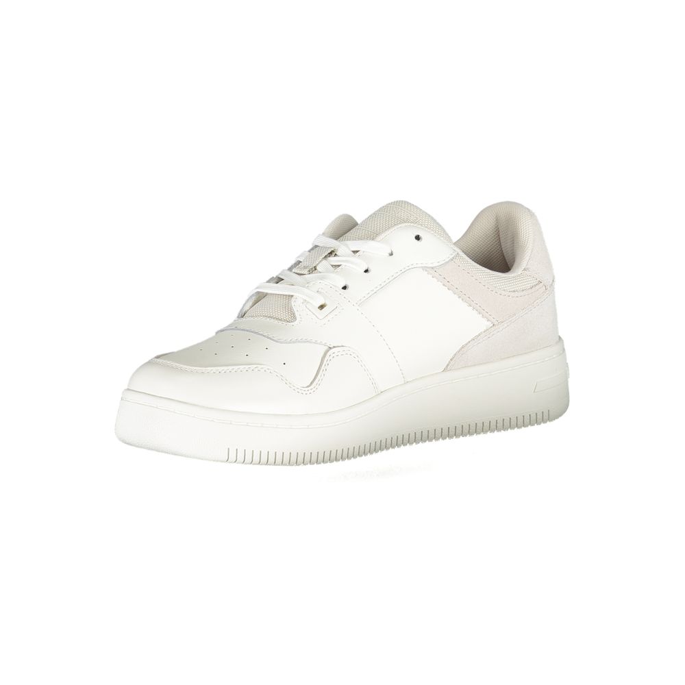 Tommy Hilfiger Sneaker aus weißem Stoff