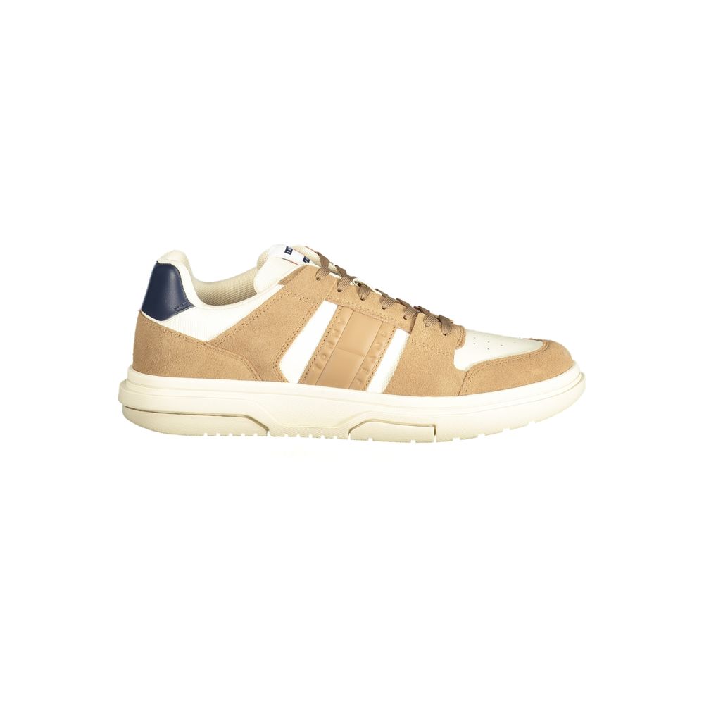 Tommy Hilfiger Beige Polyester Sneakers