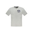 North Sails Graues Baumwoll-T-Shirt für Herren