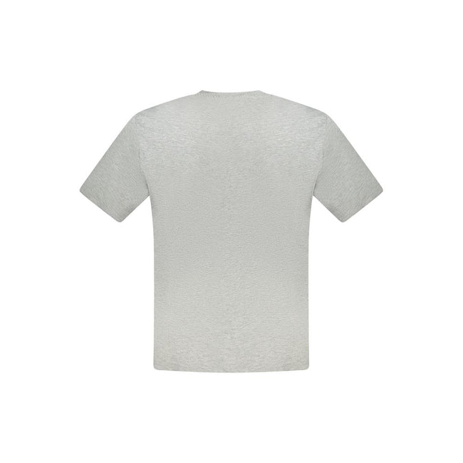 North Sails Graues Baumwoll-T-Shirt für Herren