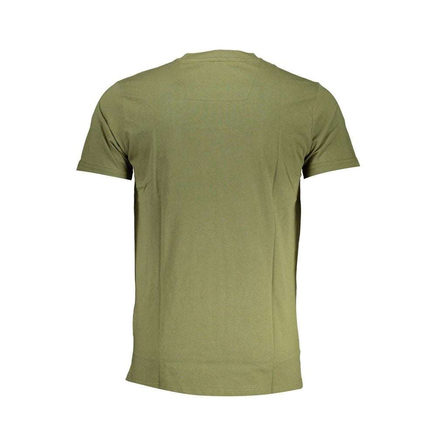 Cavalli Class Men's Green Cotton T-Shirt