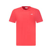 Fila Rotes Baumwoll-T-Shirt für Herren