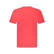 Fila Rotes Baumwoll-T-Shirt für Herren