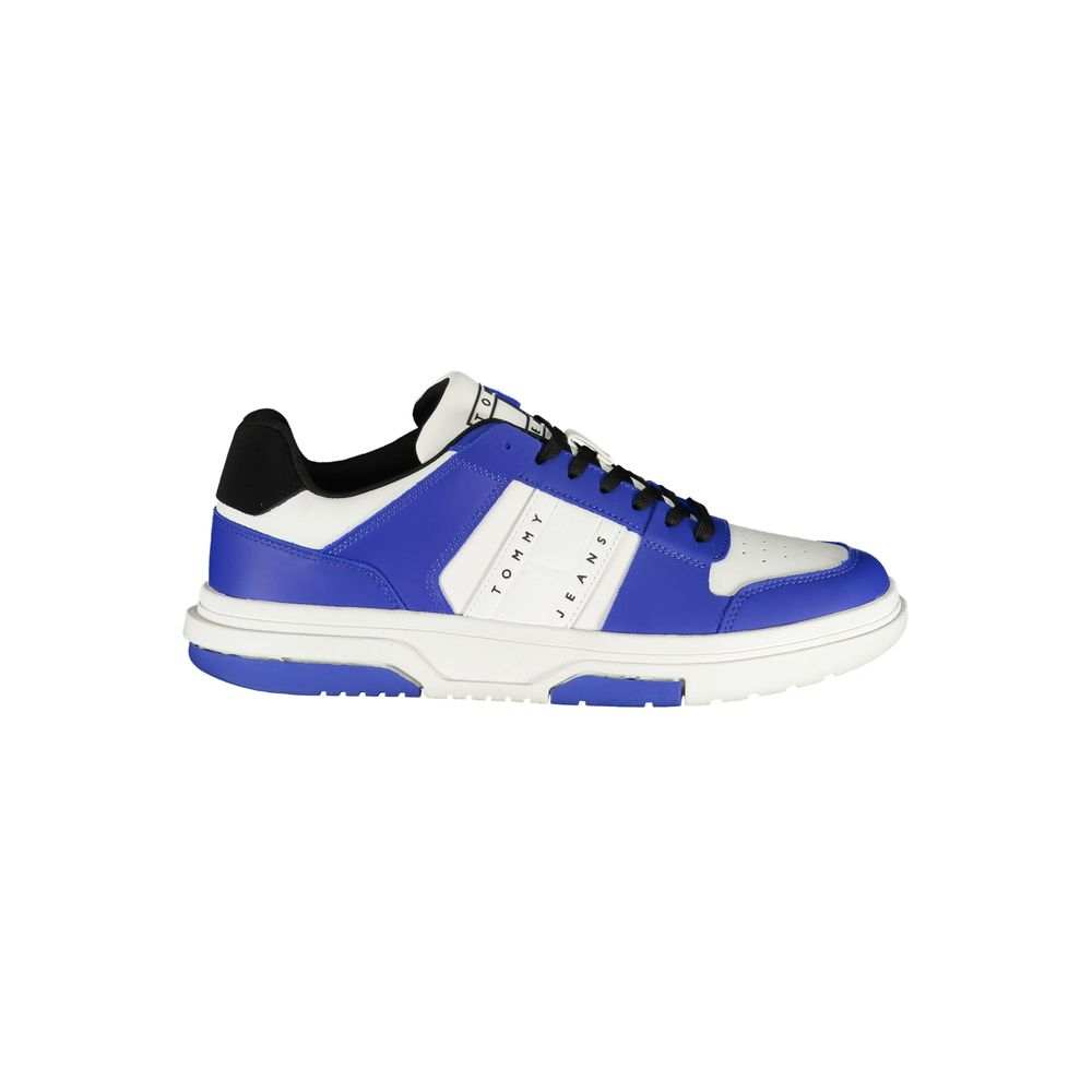 Tommy Hilfiger Men's Blue Polyethylene Sneakers