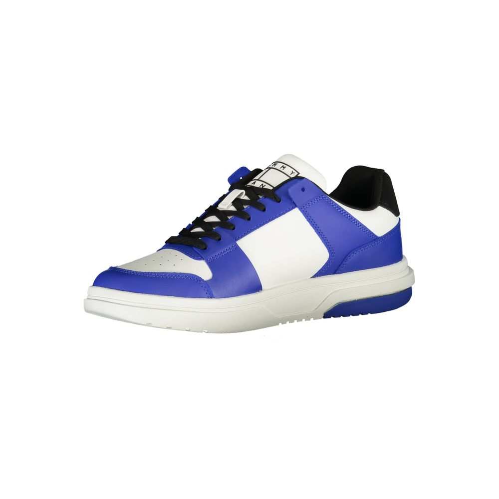Tommy Hilfiger Men's Blue Polyethylene Sneakers