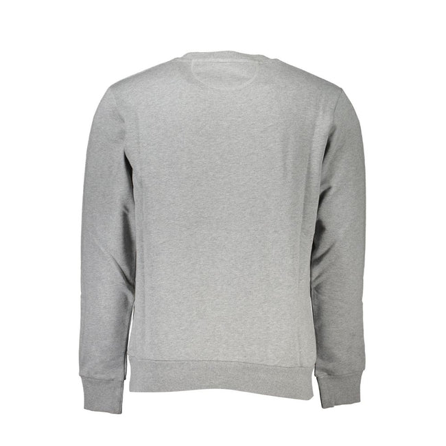 La Martina Grigio Baumwoll-Sweatshirt für Herren