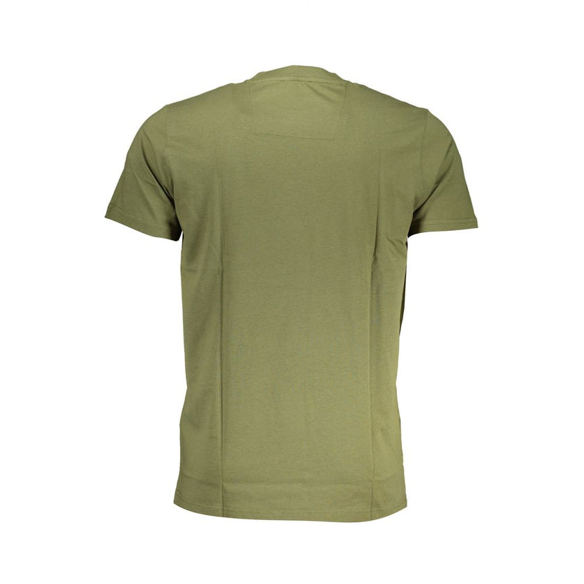 Cavalli Class Verde Baumwoll-T-Shirt für Herren