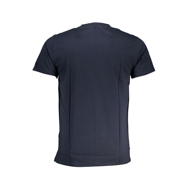 Cavalli Class Blu Baumwoll-T-Shirt für Herren