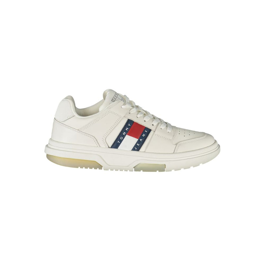 Tommy Hilfiger white canvas sneakers