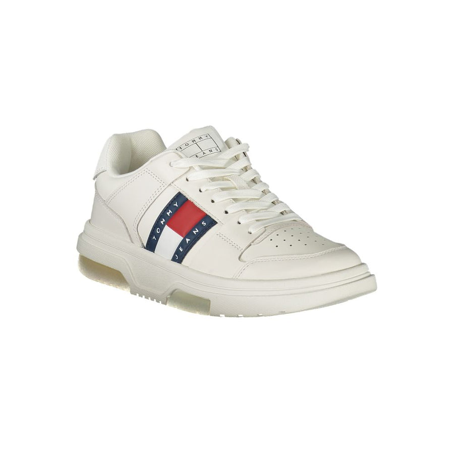 Tommy Hilfiger white canvas sneakers
