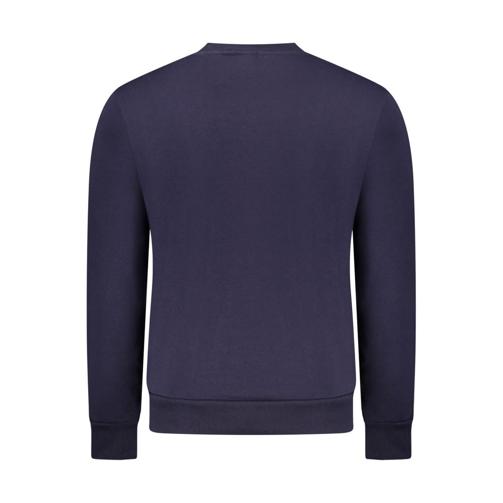 Rifle Blauer Baumwollpullover für Herren