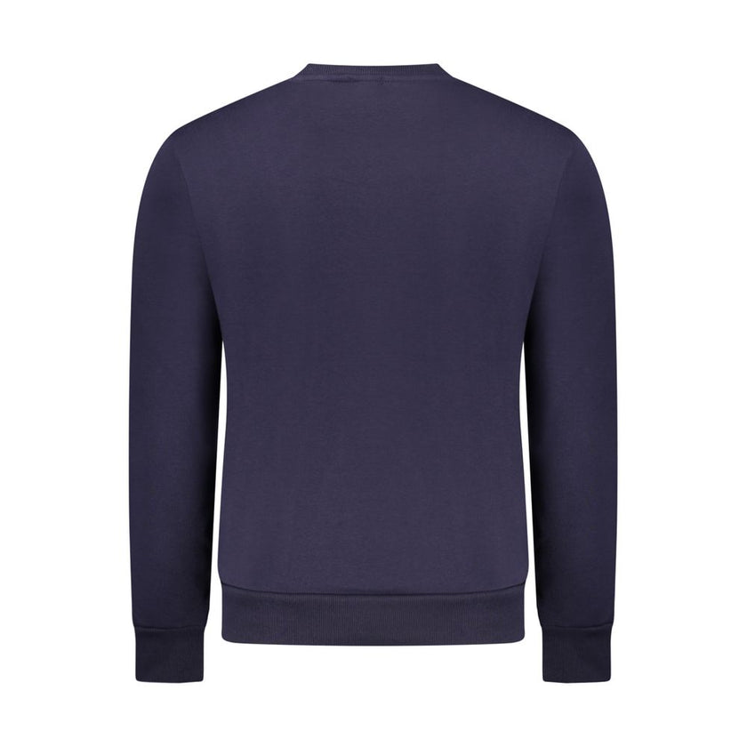 Rifle Blauer Baumwollpullover für Herren