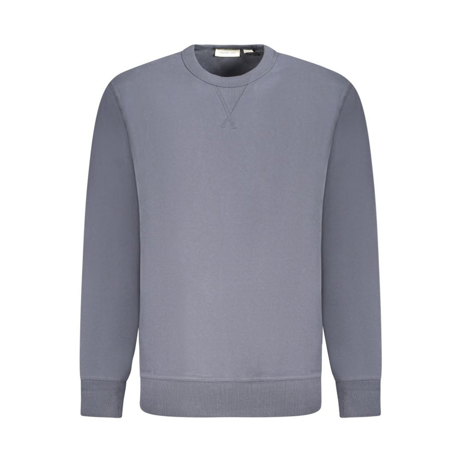 Calvin Klein Men's Blue Cotton Sweater
