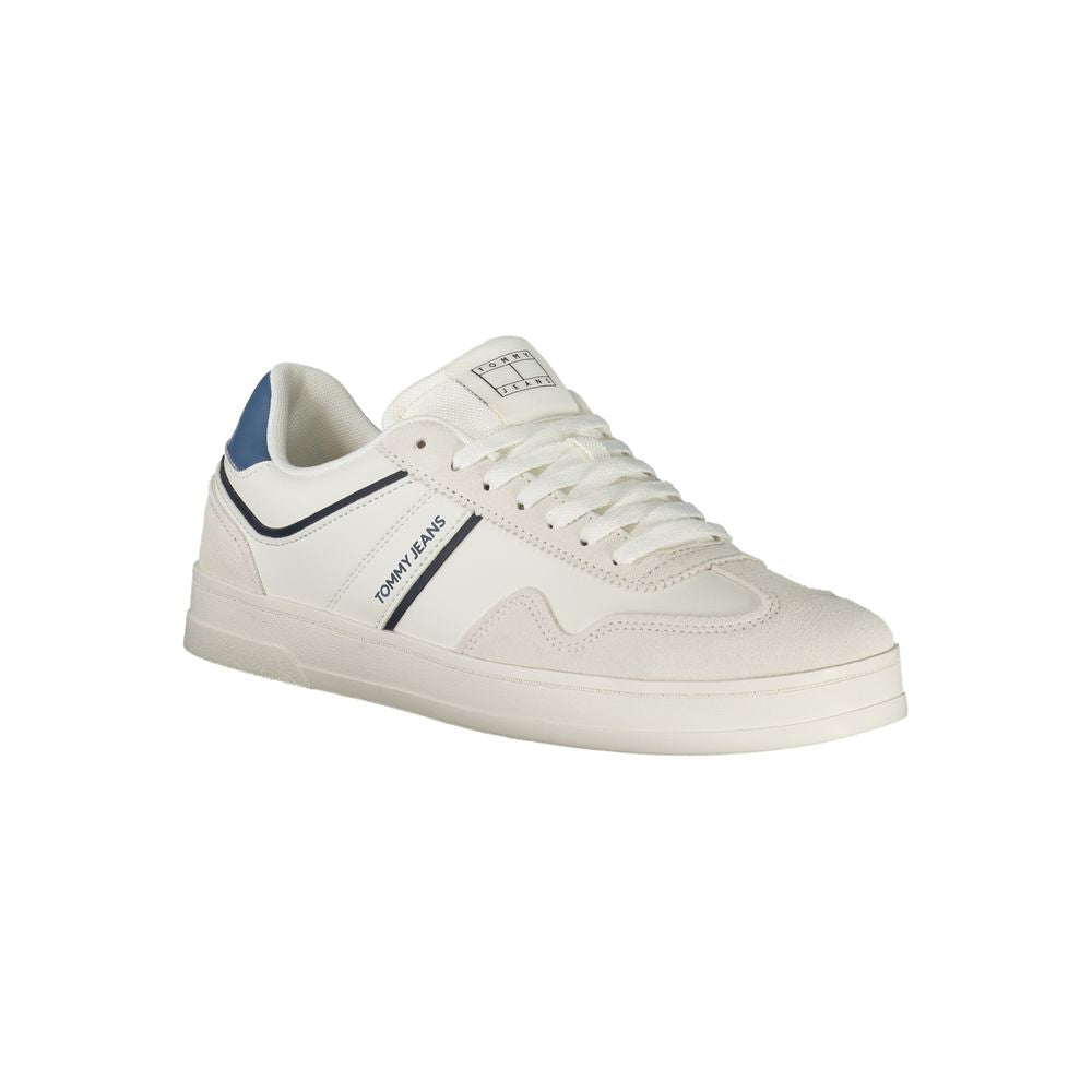 Tommy Hilfiger Men's Trainers in White Polyurethane