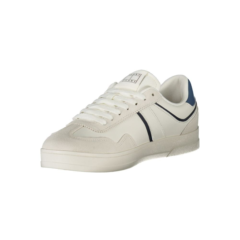 Tommy Hilfiger Men's Trainers in White Polyurethane