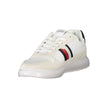 Tommy Hilfiger Weißer Herren-Sneaker aus Polyurethan
